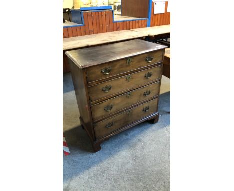  Sale Item:    MAHOGANY 4 DRAWER CHEST (AF)   Vat Status:   No Vat   Buyers Premium:  This lot is subject to a Buyers Premium