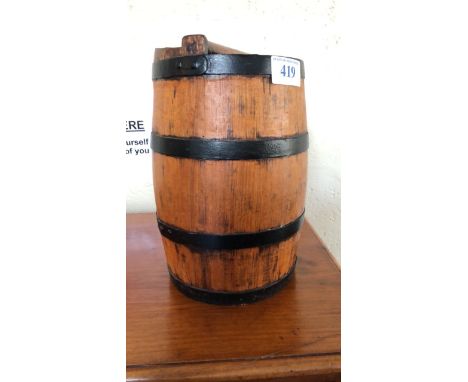  Sale Item:    SMALL BARREL   Vat Status:   No Vat   Buyers Premium:  This lot is subject to a Buyers Premium of 15% + Vat @ 