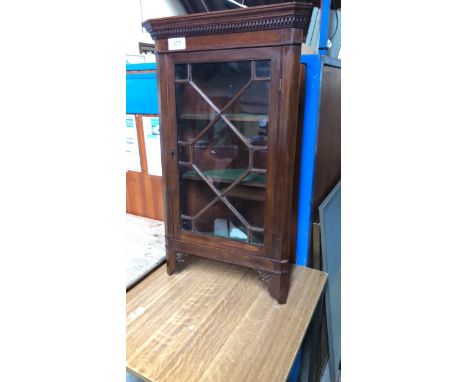  Sale Item:    CORNER WALL UNIT   Vat Status:   No Vat   Buyers Premium:  This lot is subject to a Buyers Premium of 15% + Va