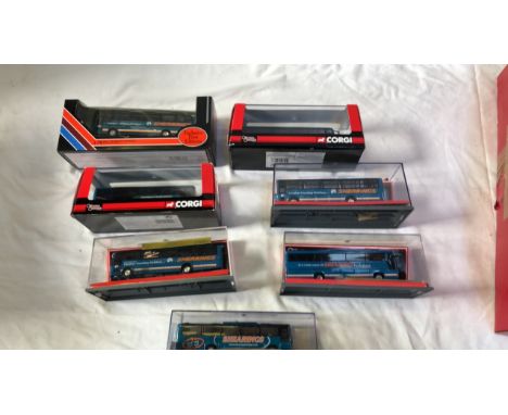  Sale Item:    7 BOXED MODEL BUSES SHEARINGS   Vat Status:   No Vat   Buyers Premium:  This lot is subject to a Buyers Premiu