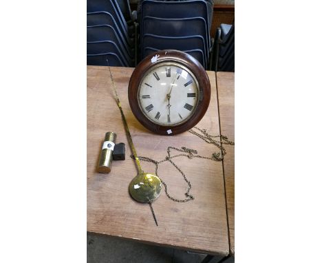  Sale Item:    WALL CLOCK (AF)   Vat Status:   No Vat   Buyers Premium:  This lot is subject to a Buyers Premium of 15% + Vat
