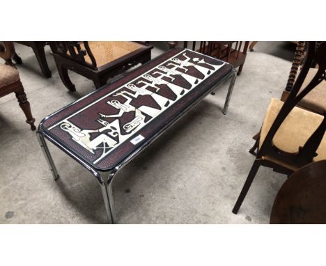  Sale Item:    ORIENTAL COFFEE TABLE   Vat Status:   No Vat   Buyers Premium:  This lot is subject to a Buyers Premium of 15%