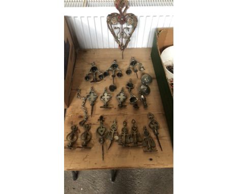  Sale Item:    2 BOXES HORSE HARNESS ETC (AF)   Vat Status:   No Vat   Buyers Premium:  This lot is subject to a Buyers Premi