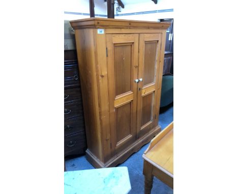 Sale Item:    PINE CUPBOARD (AF)   Vat Status:   No Vat   Buyers Premium:  This lot is subject to a Buyers Premium of 15% + 