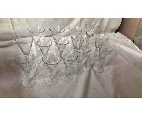  Sale Item:    14 VARIOUS ART TWIST GLASSES   Vat Status:   No Vat   Buyers Premium:  This lot is subject to a Buyers Premium