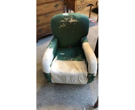  Sale Item:    SMALL EASY CHAIR (AF)   Vat Status:   No Vat   Buyers Premium:  This lot is subject to a Buyers Premium of 15%