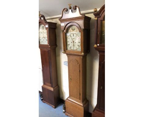  Sale Item:    OAK CASED G F CLOCK A TURNBULL COLDSTREAM  Vat Status:   No Vat   Buyers Premium:  This lot is subject to a Bu