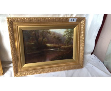  Sale Item:    OIL PAINTING DEEPDALE BARNARD CASTLE W MELLOR  Vat Status:   No Vat   Buyers Premium:  This lot is subject to 