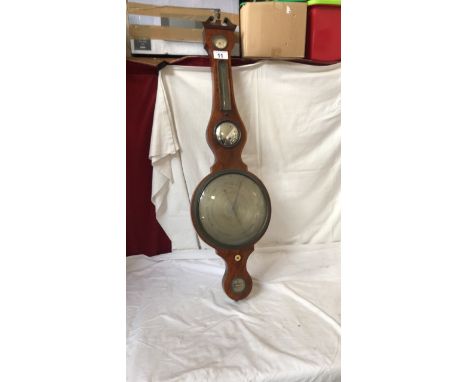  Sale Item:    BANJO BAROMETER- T HARRIS &amp; SON LONDON (AF)  Vat Status:   No Vat   Buyers Premium:  This lot is subject t