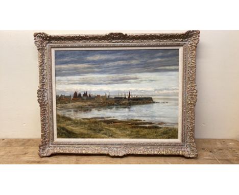  Sale Item:    OIL PAINTING HOPEMAN HARBOUR BY ROBERT MORLEY  Vat Status:   No Vat   Buyers Premium:  This lot is subject to 