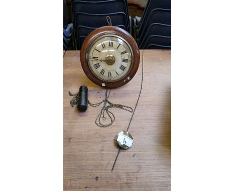  Sale Item:    WALL CLOCK (AF)   Vat Status:   No Vat   Buyers Premium:  This lot is subject to a Buyers Premium of 15% + Vat