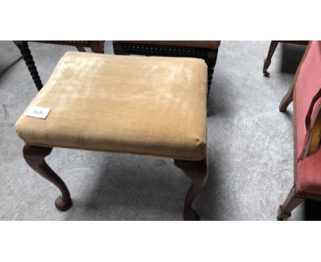  Sale Item:    STOOL   Vat Status:   No Vat   Buyers Premium:  This lot is subject to a Buyers Premium of 15% + Vat @ 20%   A