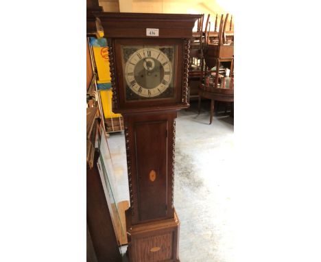  Sale Item:    INLAID LONG CASE CLOCK   Vat Status:   No Vat   Buyers Premium:  This lot is subject to a Buyers Premium of 15