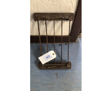  Sale Item:    WODEN FOOT SCRAPER (AF)   Vat Status:   No Vat   Buyers Premium:  This lot is subject to a Buyers Premium of 1