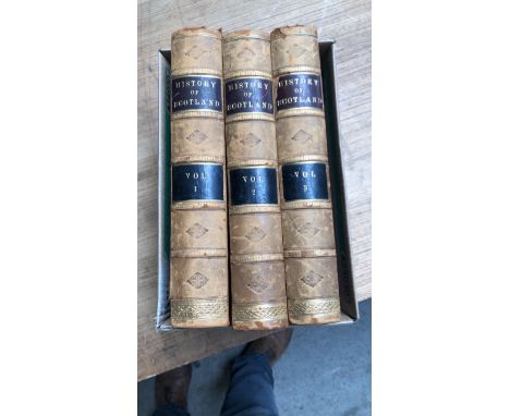  Sale Item:    3 VOLUMES 1-3 HISTORY SCOTLAND (AF)  Vat Status:   No Vat   Buyers Premium:  This lot is subject to a Buyers P