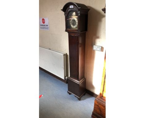  Sale Item:    MAHOGANY TEMPUS FUGIT GRAND MOTHER CLOCK  Vat Status:   No Vat   Buyers Premium:  This lot is subject to a Buy