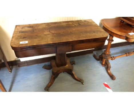  Sale Item:    TIP OVER CARD TABLE (AF)   Vat Status:   No Vat   Buyers Premium:  This lot is subject to a Buyers Premium of 