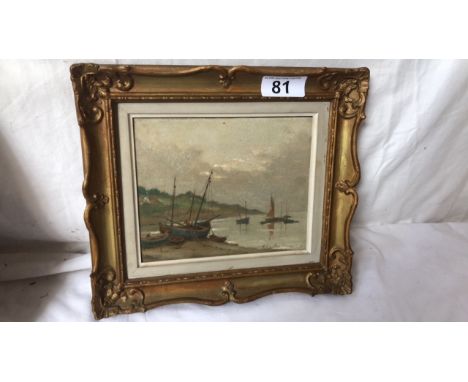  Sale Item:    OIL PAINTING BINIC BRETAGNE M COULON-SERRA  Vat Status:   No Vat   Buyers Premium:  This lot is subject to a B