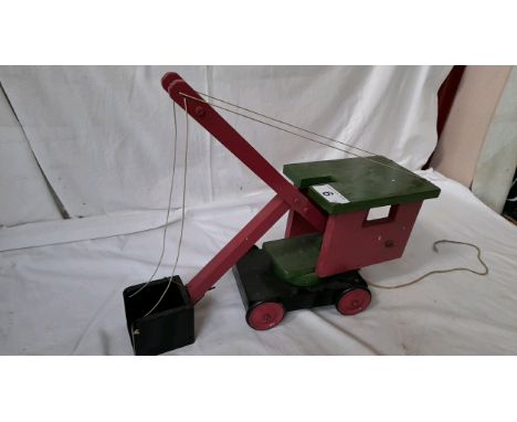  Sale Item:    WOODEN CRANE   Vat Status:   No Vat   Buyers Premium:  This lot is subject to a Buyers Premium of 15% + Vat @ 