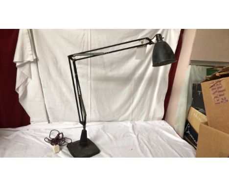  Sale Item:    RISE AND FALL ANGLE POISED LAMP   Vat Status:   No Vat   Buyers Premium:  This lot is subject to a Buyers Prem