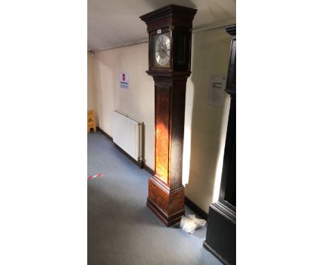  Sale Item:    WALNUT FRAN REYNOLDS KENSINGTON LONG CASE CLOCK (AF)  Vat Status:   No Vat   Buyers Premium:  This lot is subj