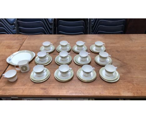  Sale Item:    39 PCE ROYAL DOULTON SONNET TEA CHINA  Vat Status:   No Vat   Buyers Premium:  This lot is subject to a Buyers