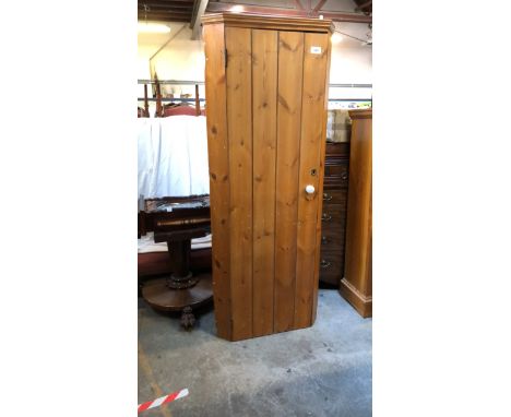  Sale Item:    TALL PINE CORNER CABINET (AF)   Vat Status:   No Vat   Buyers Premium:  This lot is subject to a Buyers Premiu