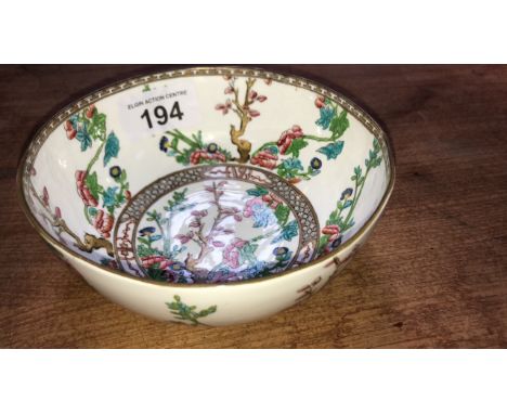  Sale Item:    COALPORT INDIAN TREE BOWL   Vat Status:   No Vat   Buyers Premium:  This lot is subject to a Buyers Premium of