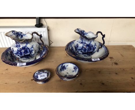  Sale Item:    6 PCE BASIN &amp; EWER SET (AF)   Vat Status:   No Vat   Buyers Premium:  This lot is subject to a Buyers Prem