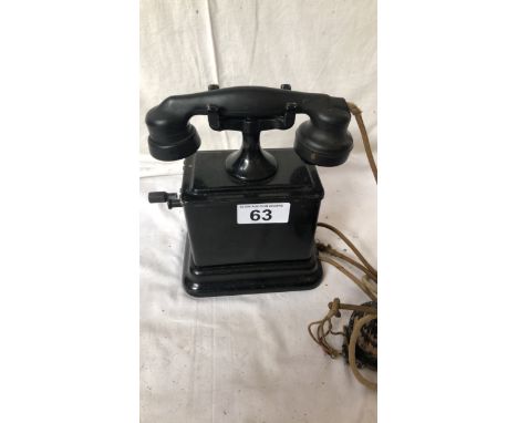  Sale Item:    VINTAGE TELEPHONE (AF)   Vat Status:   No Vat   Buyers Premium:  This lot is subject to a Buyers Premium of 15