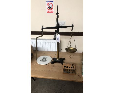  Sale Item:    SCALES &amp; WEIGHTS ETC (AF)   Vat Status:   No Vat   Buyers Premium:  This lot is subject to a Buyers Premiu