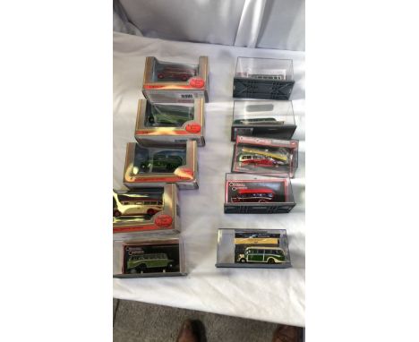 Sale Item:    10 BOXED MODEL BUSES ASSORTED   Vat Status:   No Vat   Buyers Premium:  This lot is subject to a Buyers Premiu