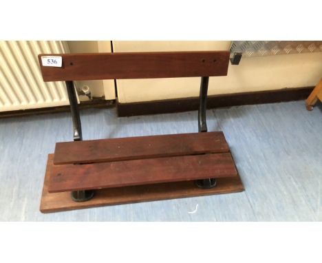  Sale Item:    CHILDS GARDEN BENCH   Vat Status:   No Vat   Buyers Premium:  This lot is subject to a Buyers Premium of 15% +
