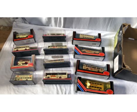  Sale Item:    12 BOXED MODEL BUSES WALLACE ARNOLD  Vat Status:   No Vat   Buyers Premium:  This lot is subject to a Buyers P