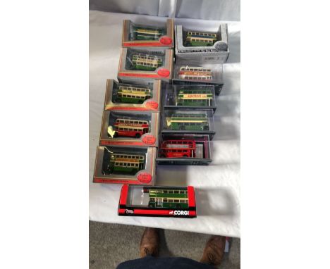  Sale Item:    11 BOXED MODEL BUSES ASSORTED   Vat Status:   No Vat   Buyers Premium:  This lot is subject to a Buyers Premiu