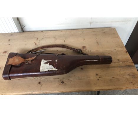  Sale Item:    MUTTON LEG GUN CASE (AF)   Vat Status:   No Vat   Buyers Premium:  This lot is subject to a Buyers Premium of 