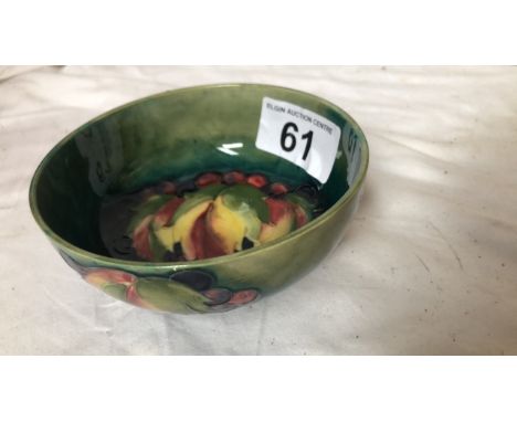  Sale Item:    MOORCROFT BOWL   Vat Status:   No Vat   Buyers Premium:  This lot is subject to a Buyers Premium of 15% + Vat 