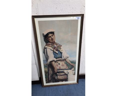  Sale Item:    PICTURE- LADY   Vat Status:   No Vat   Buyers Premium:  This lot is subject to a Buyers Premium of 15% + Vat @