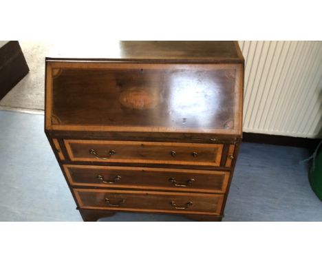 Sale Item:    INLAID BUREAU DESK (AF)   Vat Status:   No Vat   Buyers Premium:  This lot is subject to a Buyers Premium of 1