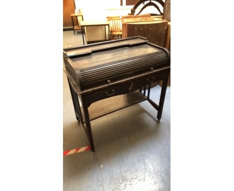 Sale Item:    OAK ROLL TOP DESK (AF)   Vat Status:   No Vat   Buyers Premium:  This lot is subject to a Buyers Premium of 15