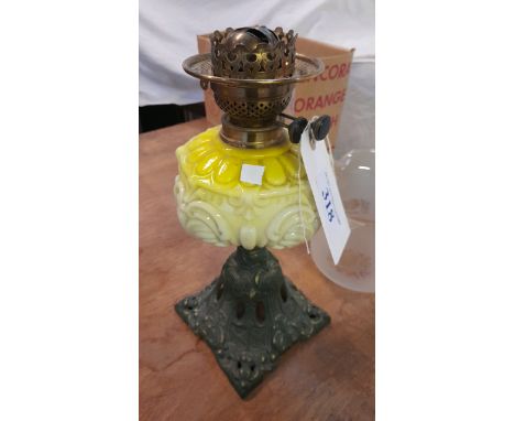  Sale Item:    OIL LAMP (AF)   Vat Status:   No Vat   Buyers Premium:  This lot is subject to a Buyers Premium of 15% + Vat @