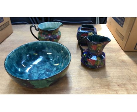  Sale Item:    BOX BOWL VASE &amp; JUGS   Vat Status:   No Vat   Buyers Premium:  This lot is subject to a Buyers Premium of 