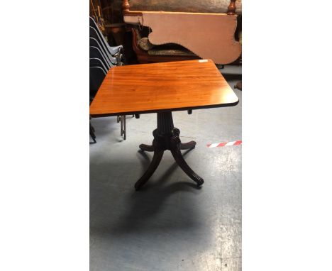  Sale Item:    TILT TOP MAHOGANY TABLE (AF)   Vat Status:   No Vat   Buyers Premium:  This lot is subject to a Buyers Premium