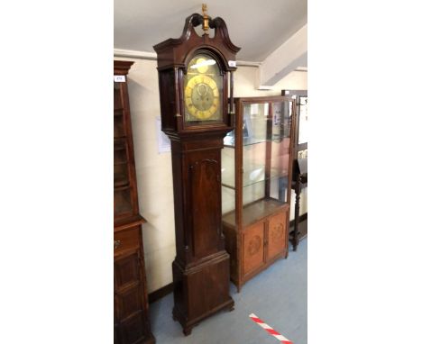  Sale Item:    BRASS DIAL G F CLOCK CAMPBELL GLASGOW  Vat Status:   No Vat   Buyers Premium:  This lot is subject to a Buyers