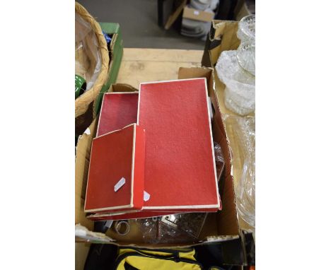 CASED CUTLERY TOGETHER WITH A BOX OF VARIOUS ASSORTED TOOLS