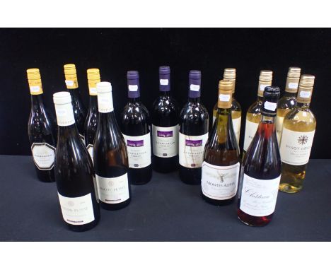 A QUANTITY OF MIXED WINES INCLUDING CHARDONNAY 2006four 75cl bottles and a quantity of mixed red and white wine