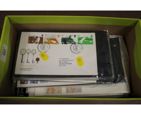A BOX OF ASSORTED FIRST DAY COVERS 