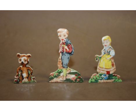 THREE VINTAGE WADE 'SNIPPETS' HANSEL, GINGY AND GRETEL 