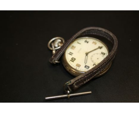 A VINTAGE DAMAS MILITARY POCKET WATCH 