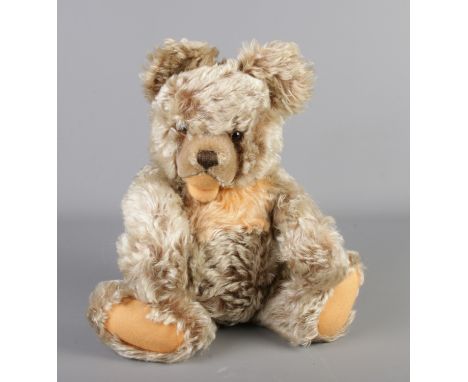 A vintage Steiff Zotty jointed mohair bear. Seated height 32m.